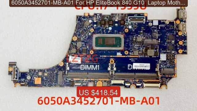 6050A3452701-MB-A01 For HP EliteBook 840 G10 Laptop Motherboard W... Best Deal 2026 | Shop Now!