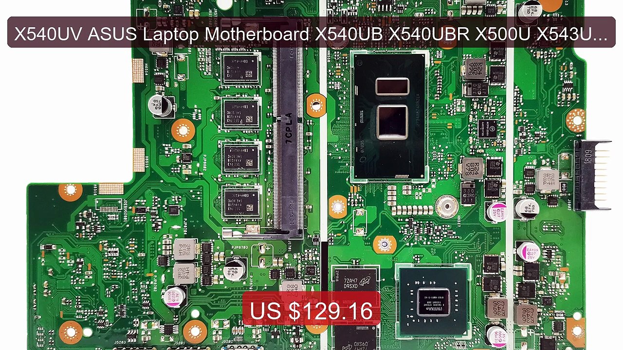 X540UV ASUS Laptop Motherboard X540UB X540UBR X500U X543U R540... -- Hot Deal 2026 | Limited Offer!