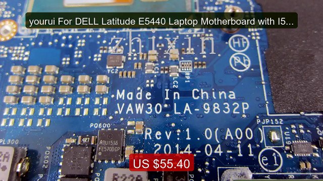 yourui For DELL Latitude E5440 Laptop Motherboard with I5-430... Amazing Value 2026 | Must Have!