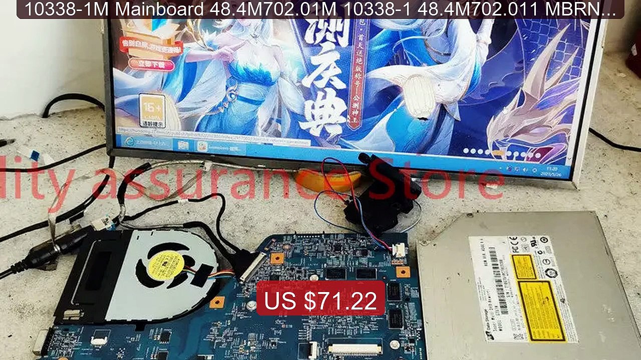 10338-1M Mainboard 48.4M702.01M 10338-1 48.4M702.011 MBRNW010... -- Amazing Value 2026 | Must Have!