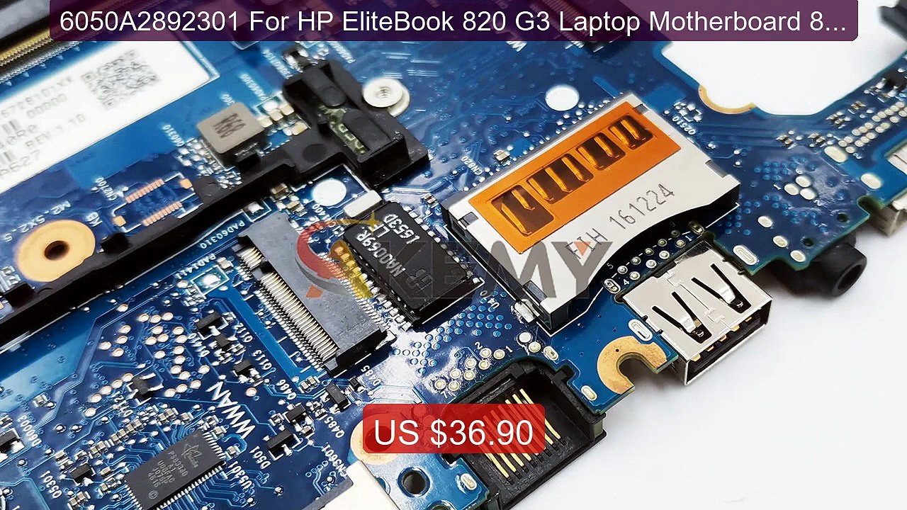6050A2892301 For HP EliteBook 820 G3 Laptop Motherboard 831763... -- Best Buy 2026 | Great Quality!