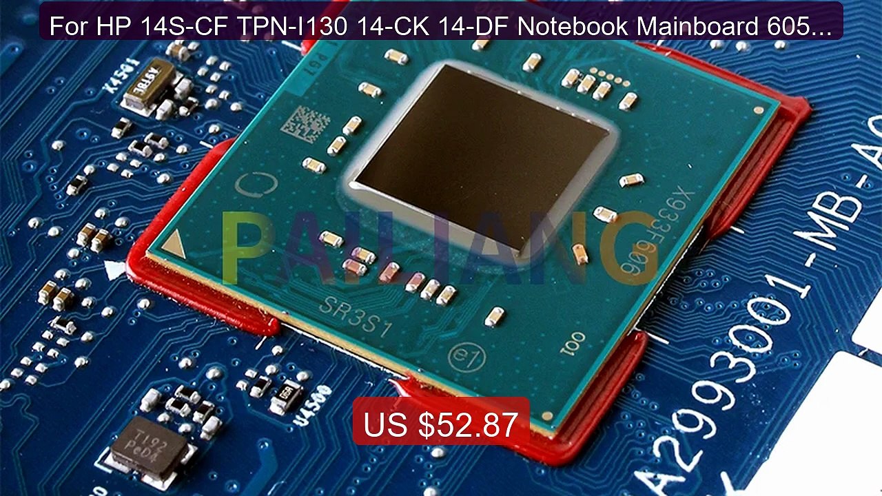For HP 14S-CF TPN-I130 14-CK 14-DF Notebook Mainboard 6050A29... -- Amazing Value 2026 | Must Have!