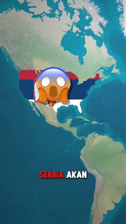 Bagaimana jika Amerika Serikat dan Serbia bertukar tempat?