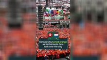 Netherlands fans turn Kansas City orange