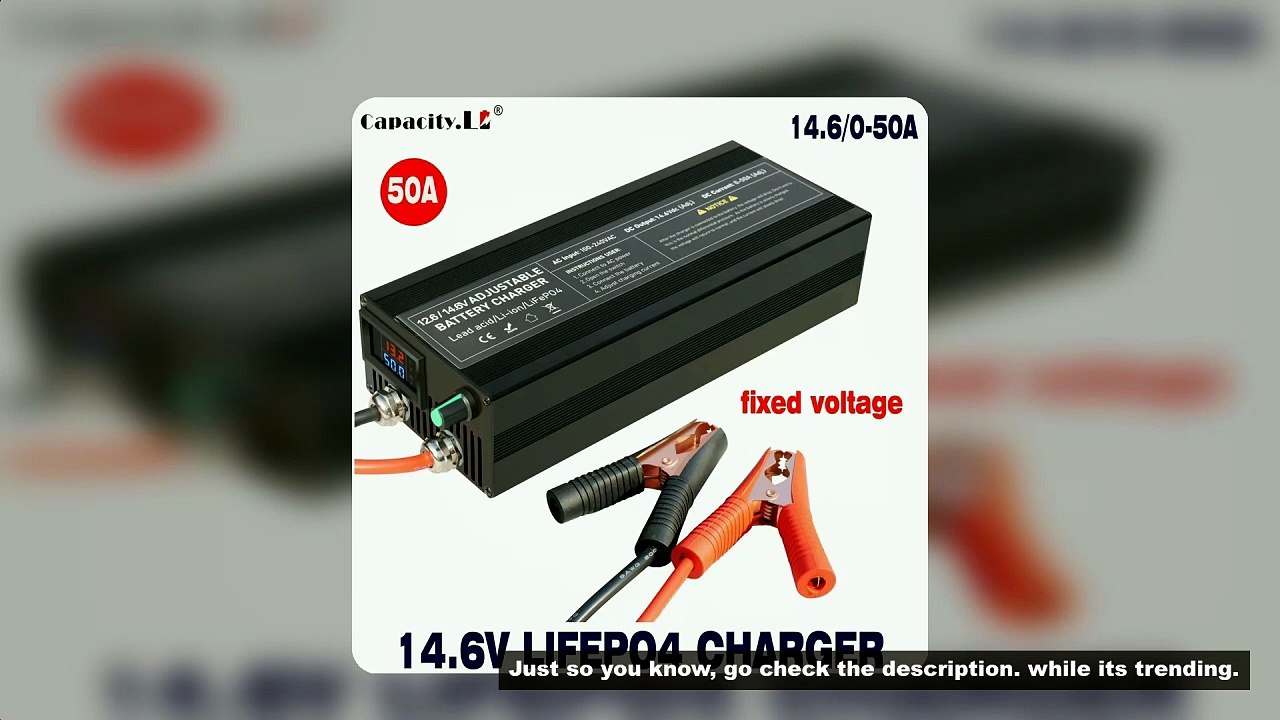 14.6V 50A/60A/85A/100A LiFePO4 Battery Charger For 12V 12.8V Lifepo4 Battery High Power Charger powe