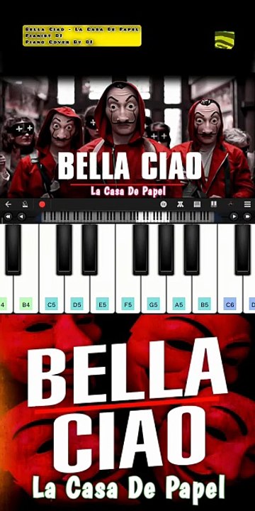 Bella Ciao - La Casa De Papel | Piano Cover By DJ | Pianist DJ | Walk Band