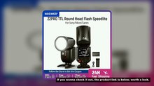 NEEWER Z2 PRO 2.4G TTL Round Head Flash Speedlite with 600 Full Power Flash For Nikon/Sony/Canon Wir
