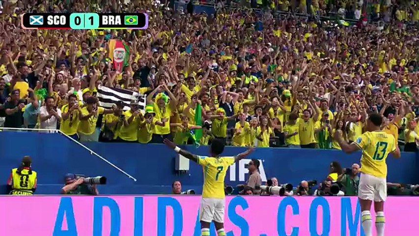 Scotland 0-3 Brazil Highlights FIFA World Cup 2026