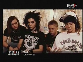 TOKIO HOTEL-Europe2tv reportage