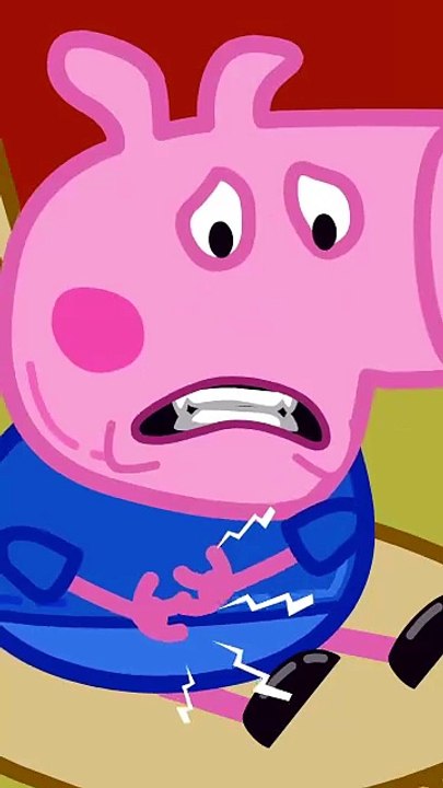 George's fart makes Peppa faint