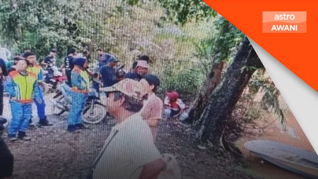 Warga emas dikhuatiri lemas jatuh Sungai Bera