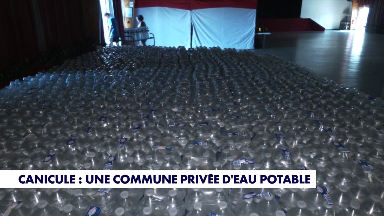Canicule : une commune privée d’eau potable