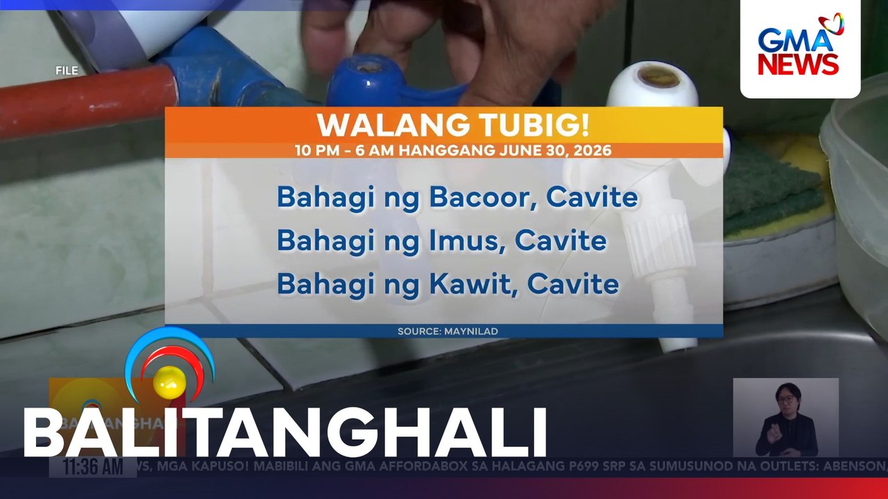 Ilang negosyo, nagtitipid at nag-iimbak ng tubig para hindi maantala ang kanilang operasyon | Balitanghali