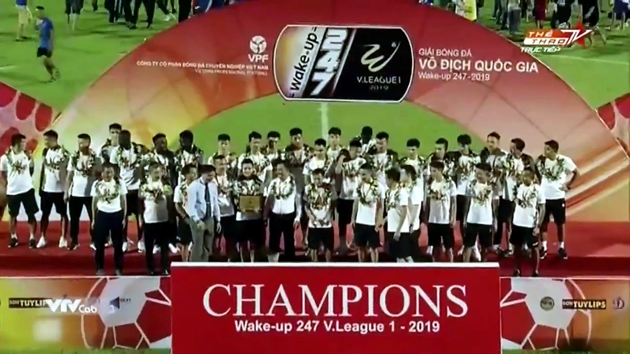 Lễ Ăn Mừng Chức Vô Địch Giải VĐQG V League Mùa Giải 2019 của Hà Nội FC