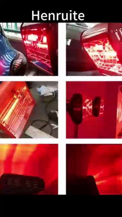 473mm 230v 1000w Infrared Heat Lamp Ruby Quartz Halogen Infrared Paint Curing Lamp For Car Painting