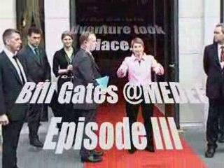 Laurence Parisot reçoit Bill Gates