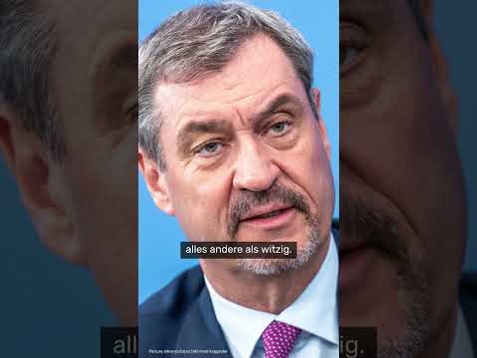 Markus Söder: 'So geht extrem lächerlich' – mit neuen Bildern macht sich der CSU-Chef zum Gespött