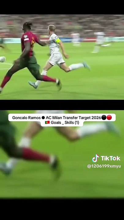 Goncalo Ramos, le skills del 9 per il Milan