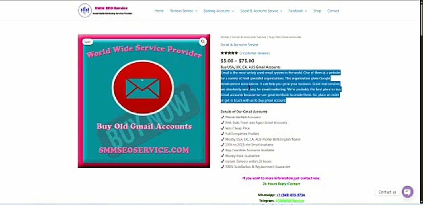 19 Best Place To Buy, Old Gmail Account (PVA & Age