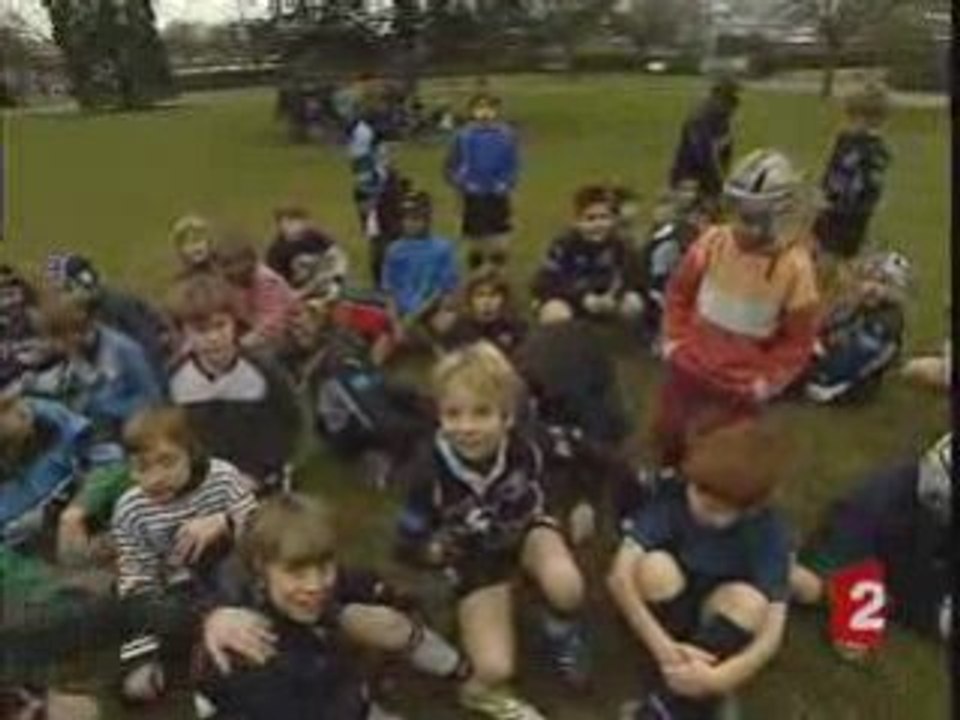 A l'école de rugby de massy 1/2