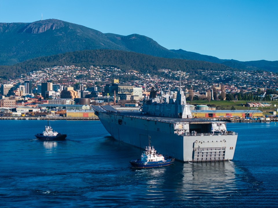 HMAS Canberra visits Hobart | The Examiner | June 26, 2026