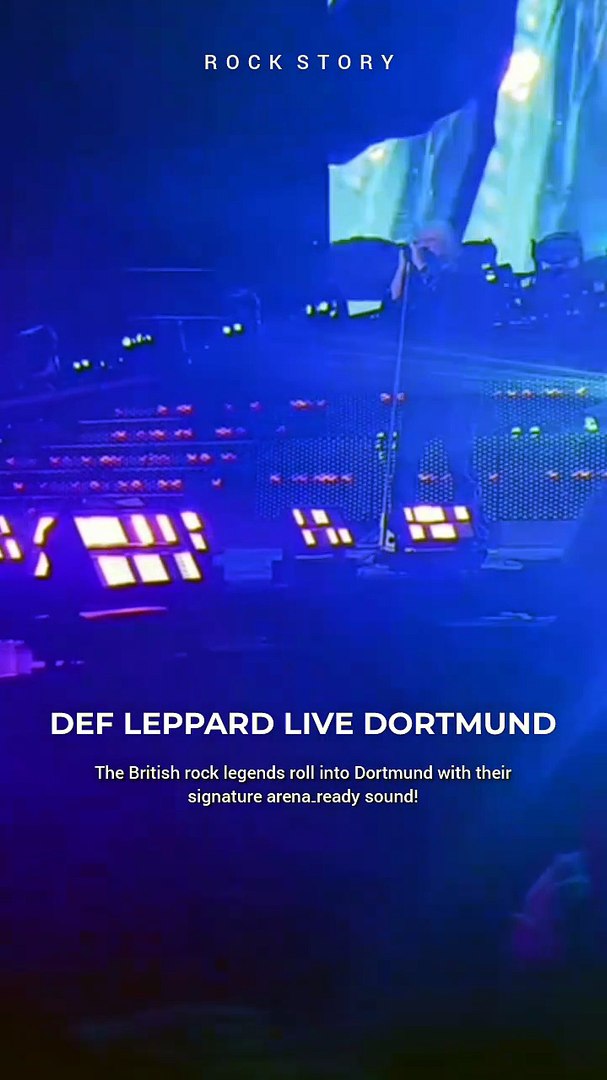 Def Leppard live at Dortmund - video Dailymotion
