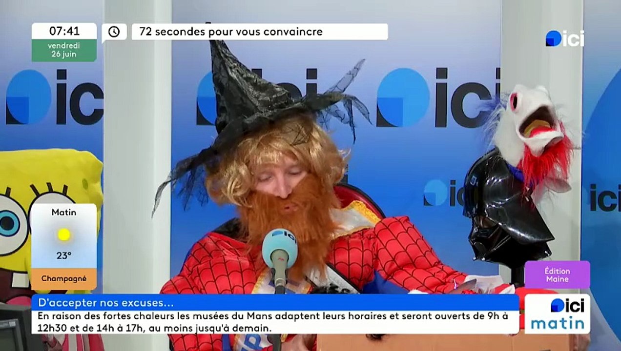 26/06/2026 - ici matin par ici Maine en vidéo