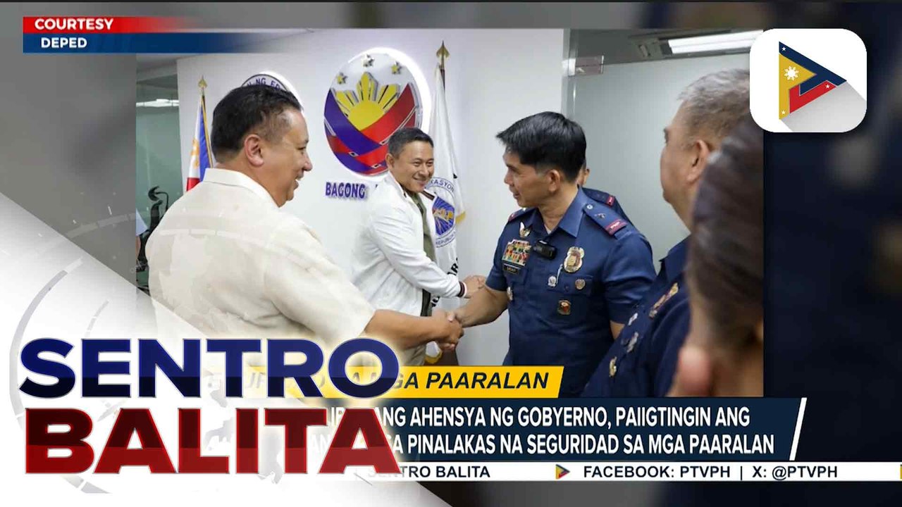 DepEd, PNP at iba pang ahensya ng gobyerno, paiigtingin ang pagtutulungan para sa pinalakas na seguridad sa mga paaralan