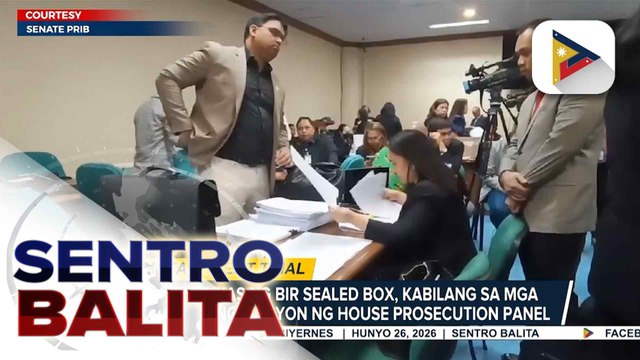 House Prosecution Panel, ipinaliwanag kung bakit kasama sa kanilang mga testigo ang dating court sheriff ng Davao City sa impeachment trial ni VP Duterte | ulat ni Sheila Natividad