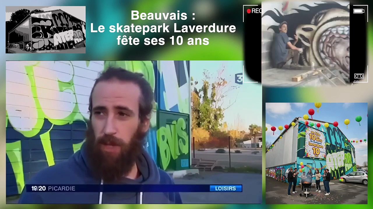 Fêtons les 10 ans Skatepark laverdure Beauvais (60)