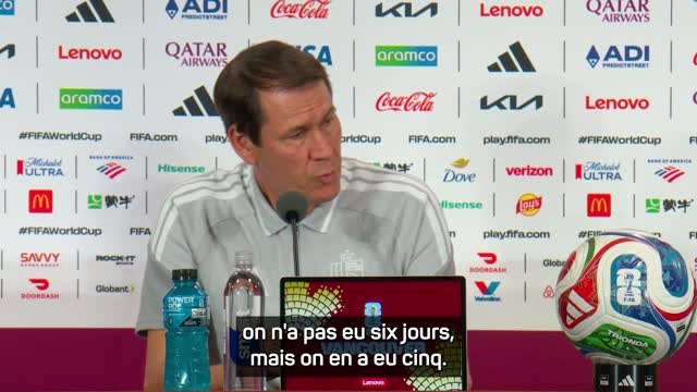 Belgique - Garcia : Lukaku n’a pas 90 minutes dans les jambes