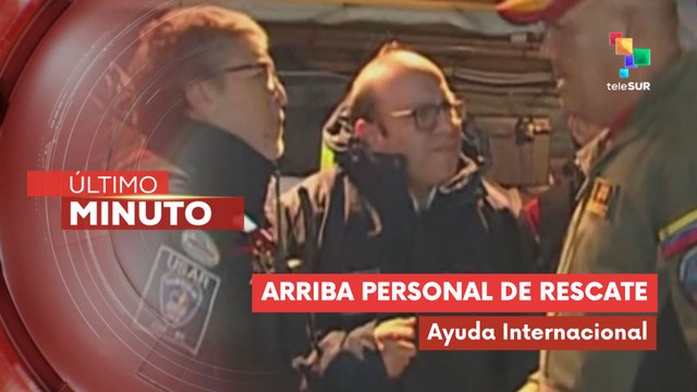 Arriban rescatistas internacionales al país