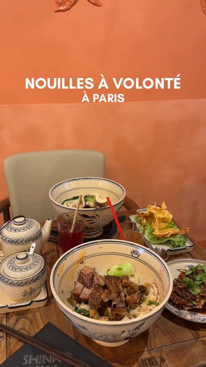 NOUILLES CHINOISES À VOLONTÉ À PARIS À 12,9€ 🍜