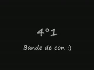 Vidéo pour la 4°1. Année 2oo7 2oo8