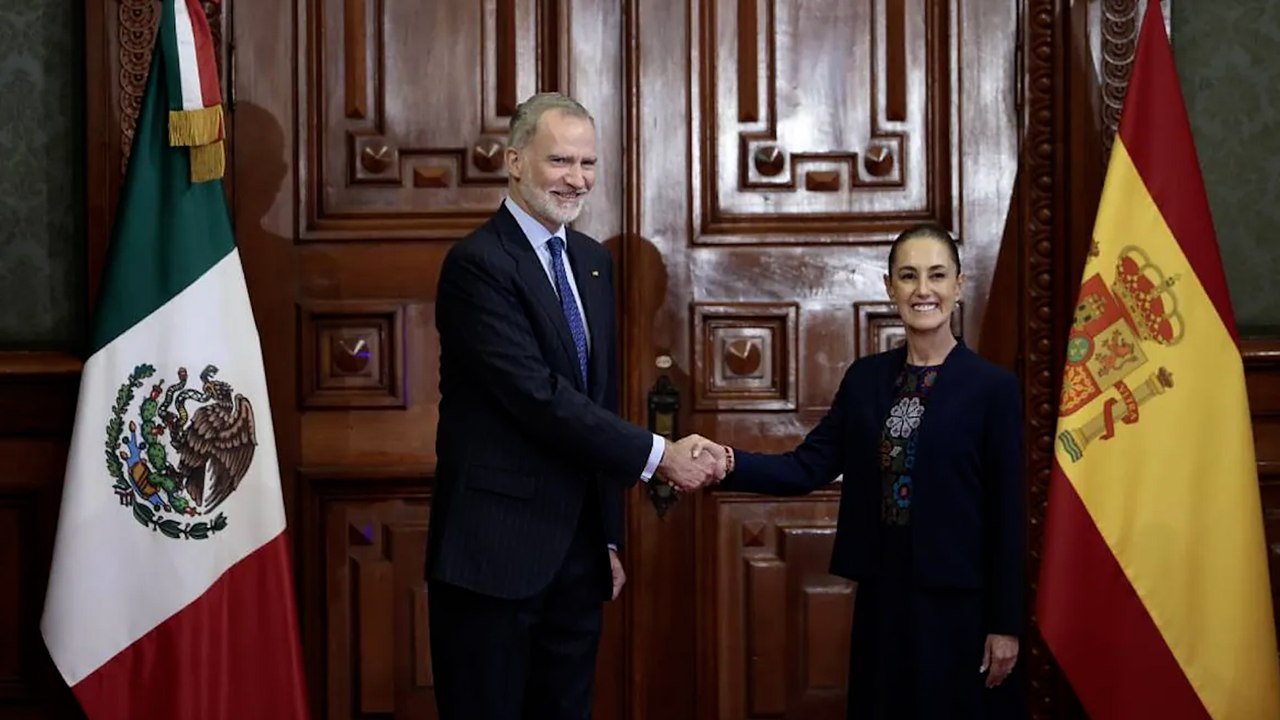 Felipe VI y Sheinbaum fortalecen relaciones en México antes del partido del Mundial