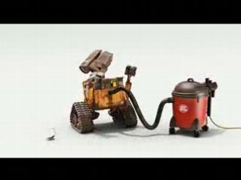Wall-E et l'aspirateur