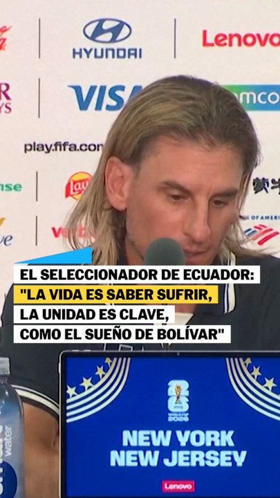 El seleccionador de Ecuador: "La vida es saber...