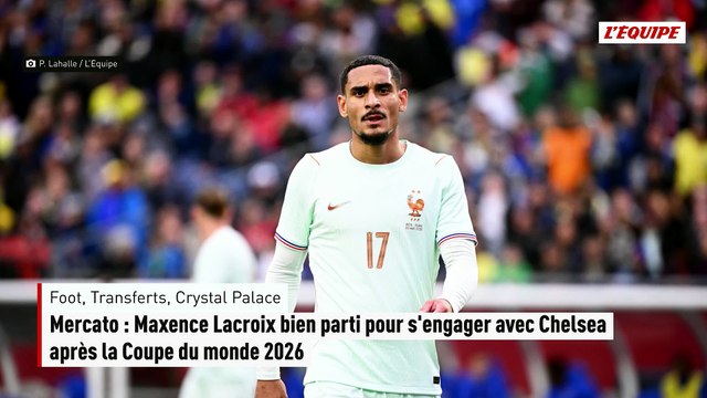 Maxence Lacroix bien parti pour s'engager avec Chelsea après la Coupe du monde 2026 - Foot - Transferts - Crystal Palace