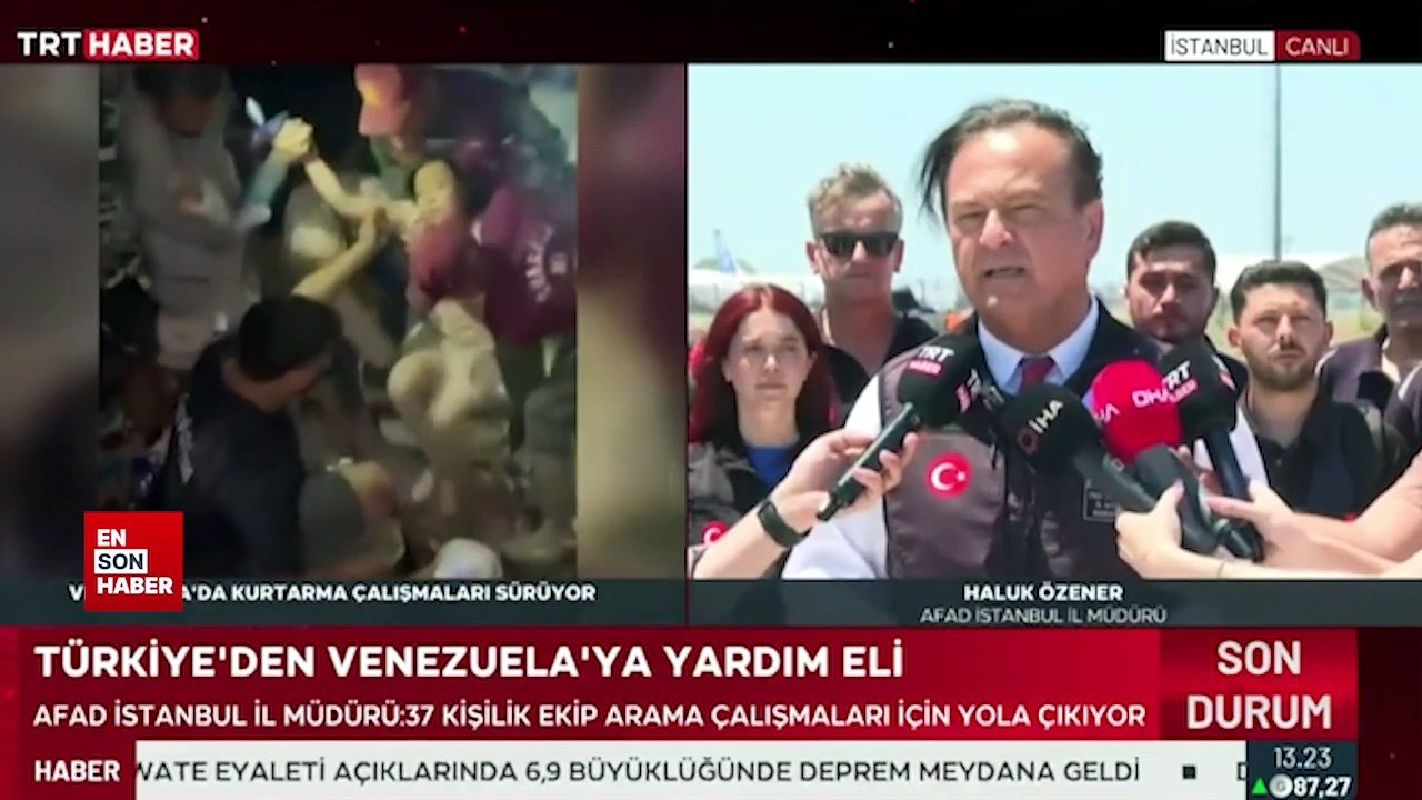 AFAD ekipleri Venezuela’ya yardım için yola çıktı