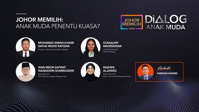 Dialog Anak Muda: Johor Memilih | Anak muda penentu kuasa?