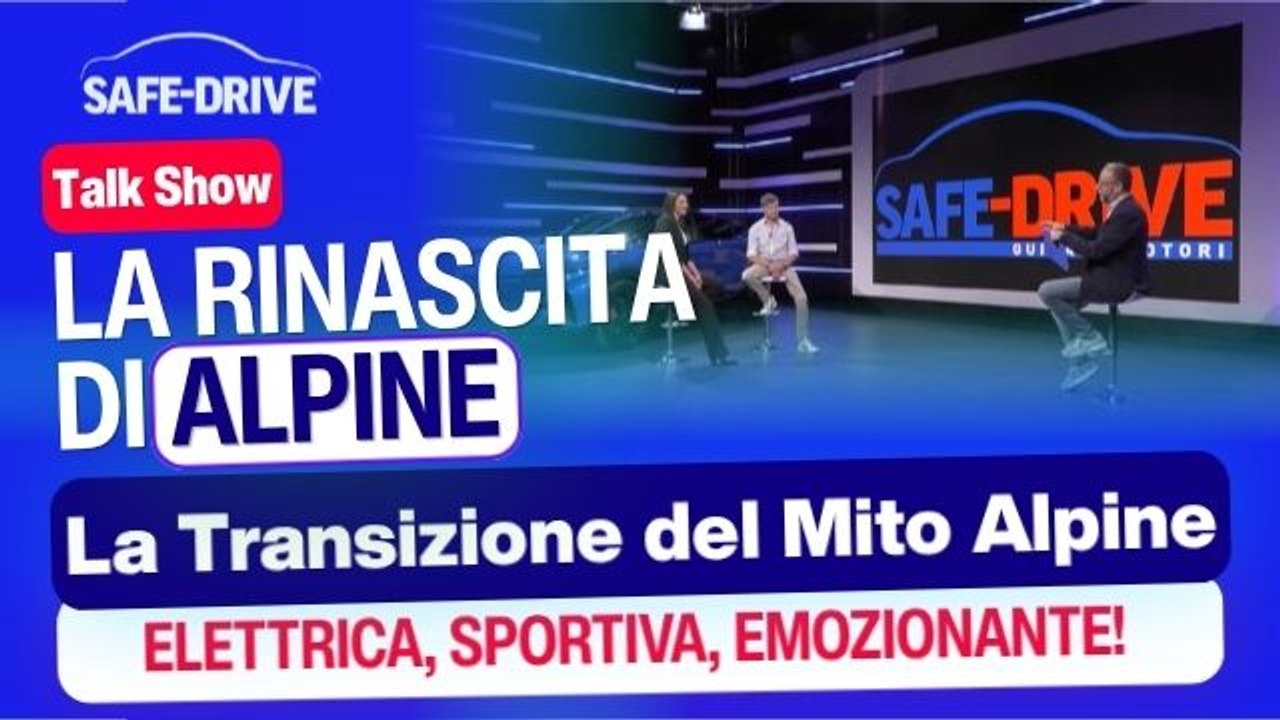 Talk show ALPINE UNA GAMMA 100% ELETTRICA MA CON LO STESSO SPIRITO DEL PASSATO