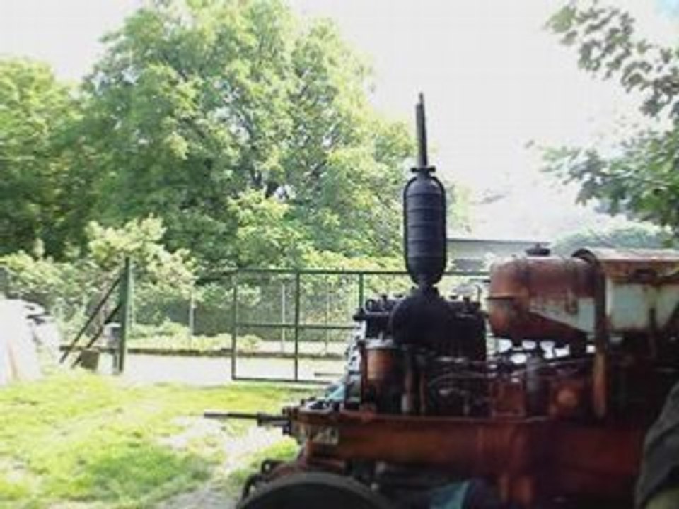 Demarrage tracteur renault 7013 Perkins P4TA Diesel