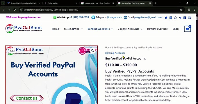 Best 6 Places to Buy High-Limit Verified PayPal Accounts Safely