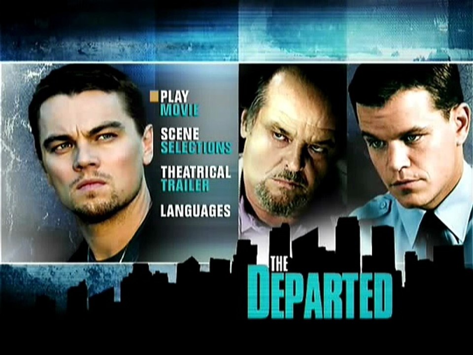 Inicio a ''Los Infiltrados (2006)'' Pirata RIDATA DVD-R (Latinoamérica)