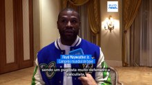 Floyd Mayweather em entrevista à Euronews: "Continuo ao mais alto nível"