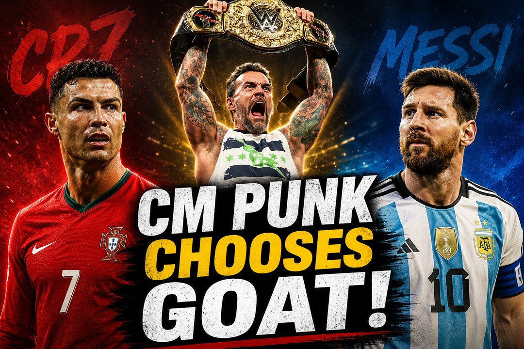 CM Punk Picks Ronaldo Or Messi? WWE Icon’s Shocking GOAT Verdict Goes Viral