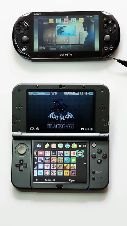 Batman Arkham Origins Blackgate 3DS vs PS Vita Speed Test Comparison #3ds #nintendo #psvita