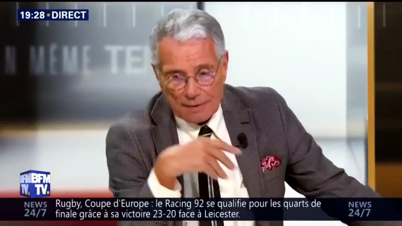 2018 - Johnny Hallyday : Jean-Marie Périer Défend la Mémoire du Chanteur (Journal BFM TV, 21 Janvier)