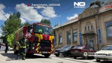 Украина: в Запорожье пожар после ракетной и дроновой атаки РФ, не менее девяти ранены