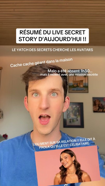 RÉSUMÉ DU LIVE DE SECRET STORY ! 👁️